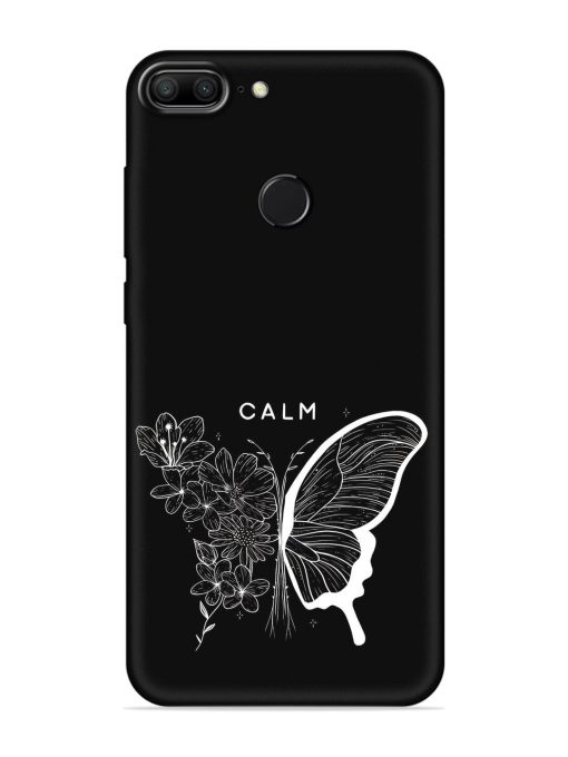 Calm Embossed Soft Silicone Case for Honor 9 Lite