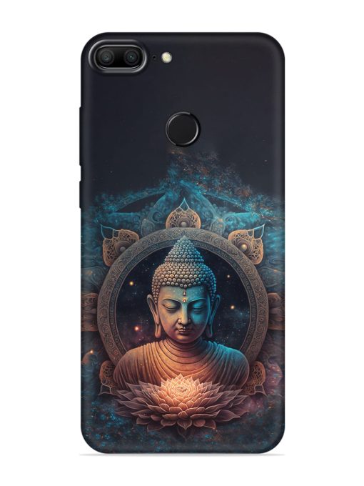 Gautam Buddha Embossed Soft Silicone Case for Honor 9 Lite Zapvi