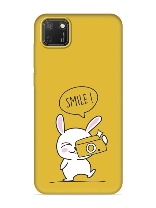 Hey Smile Please Embossed Soft Silicone Case for Honor 9S Zapvi