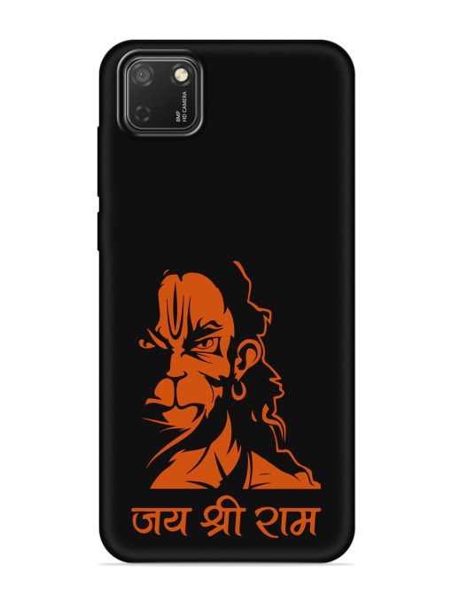 Angry Hanuman Embossed Soft Silicone Case for Honor 9S Zapvi