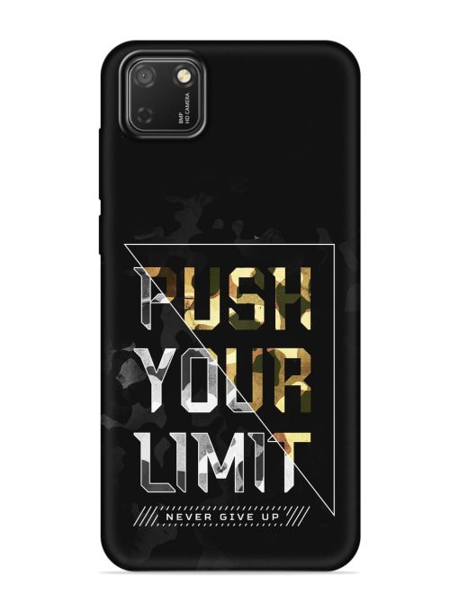 Push Your Limits Embossed Soft Silicone Case for Honor 9S Zapvi