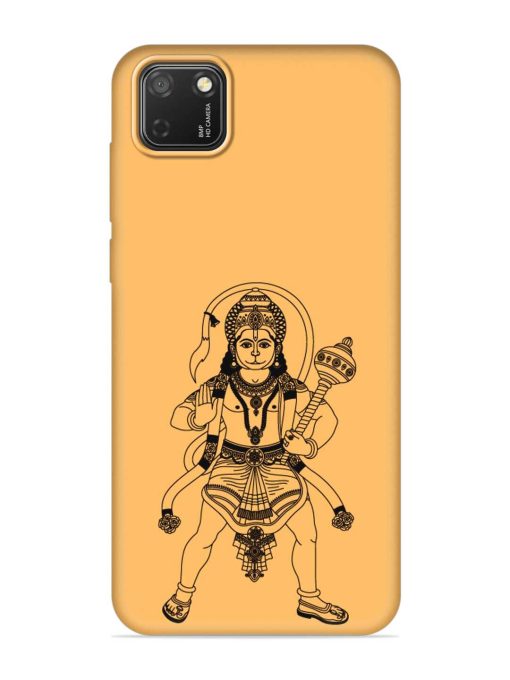 Indian God Hanuman Embossed Soft Silicone Case for Honor 9S Zapvi