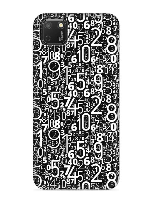 Many Numbers Different Embossed Soft Silicone Case for Honor 9S