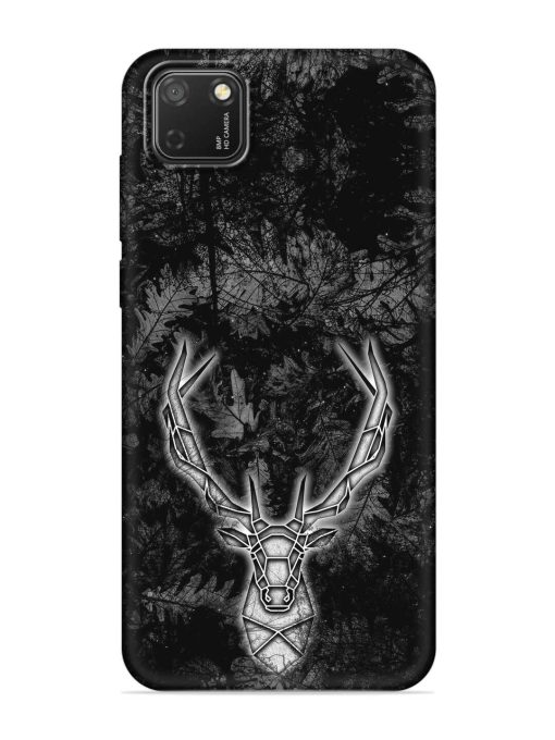 Ancient Deer Embossed Soft Silicone Case for Honor 9S Zapvi