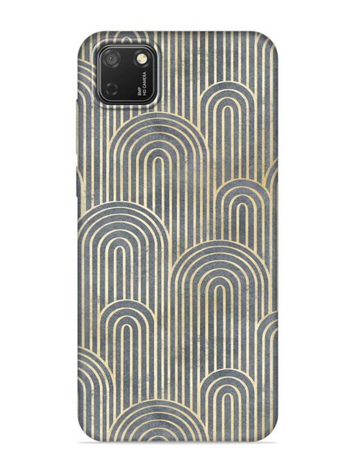 Art Deco Style Embossed Soft Silicone Case for Honor 9S Zapvi