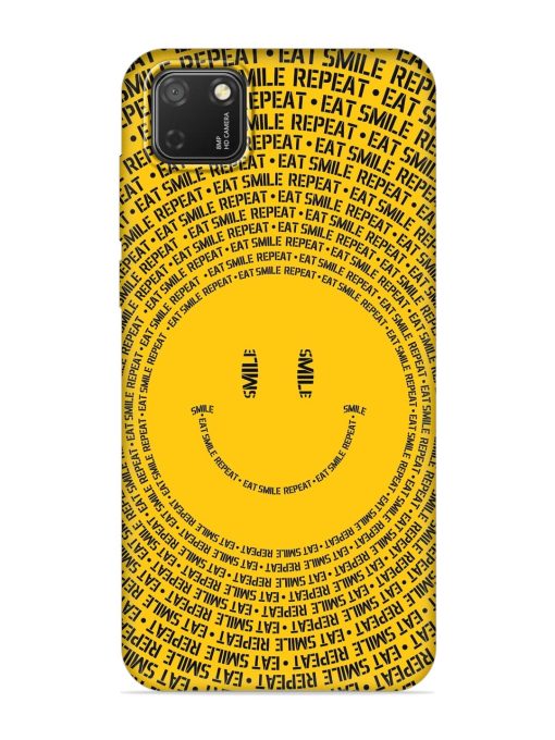 Smiley Embossed Soft Silicone Case for Honor 9S Zapvi