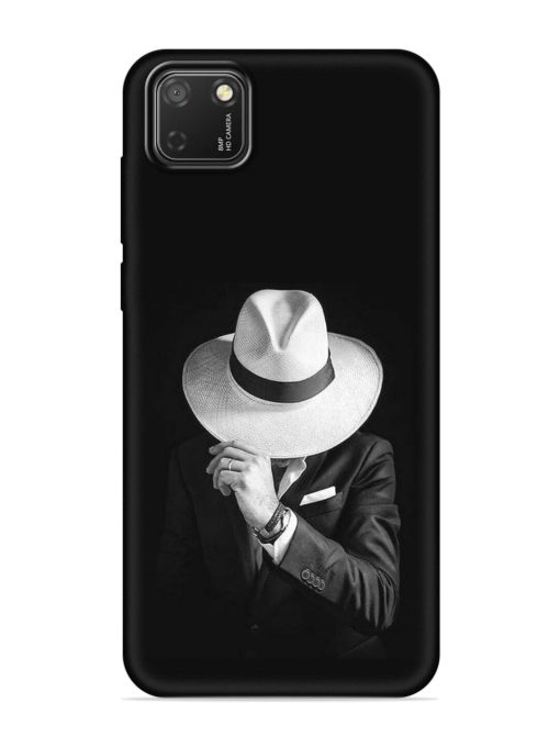 Men Under Hat Embossed Soft Silicone Case for Honor 9S Zapvi