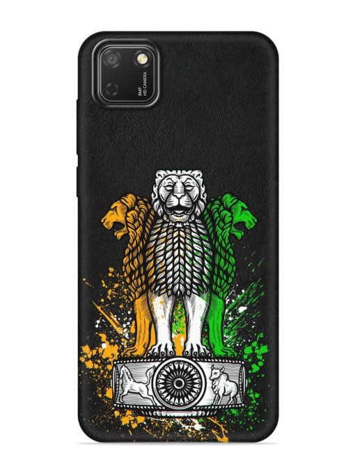 Pillars Of Ashoka Embossed Soft Silicone Case for Honor 9S Zapvi