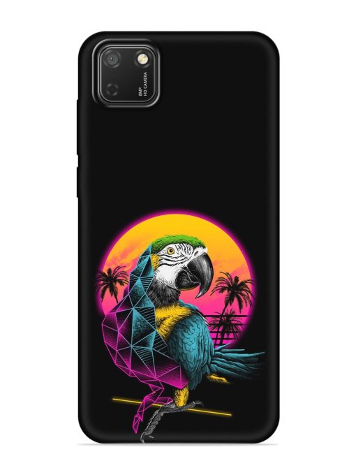 Rad Parrot Embossed Soft Silicone Case for Honor 9S Zapvi