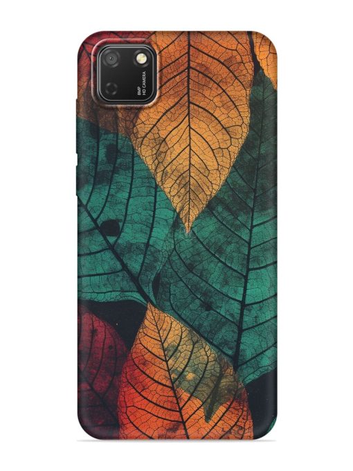 Leaves Artwork Embossed Soft Silicone Case for Honor 9S Zapvi