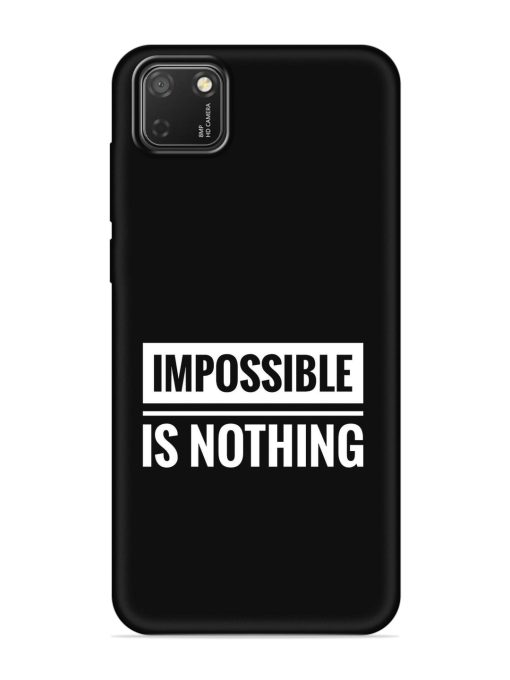 Impossible Is Nothing Embossed Soft Silicone Case for Honor 9S