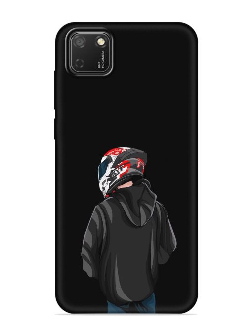 Motorcycle Rider Embossed Soft Silicone Case for Honor 9S Zapvi