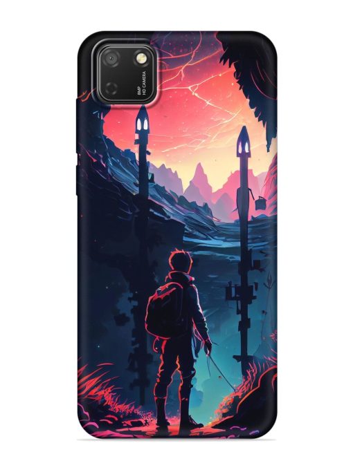 Cgs Artwork Embossed Soft Silicone Case for Honor 9S