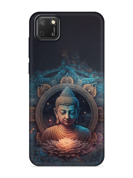 Gautam Buddha Embossed Soft Silicone Case for Honor 9S Zapvi