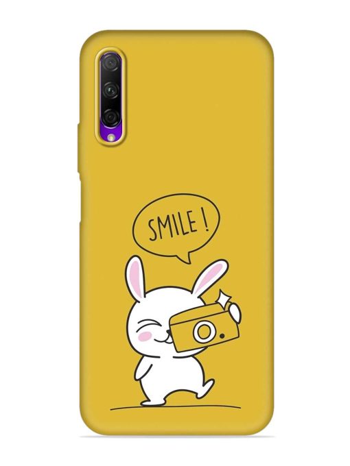 Hey Smile Please Embossed Soft Silicone Case for Honor 9X Pro