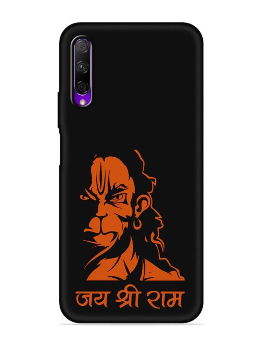 Angry Hanuman Embossed Soft Silicone Case for Honor 9X Pro Zapvi