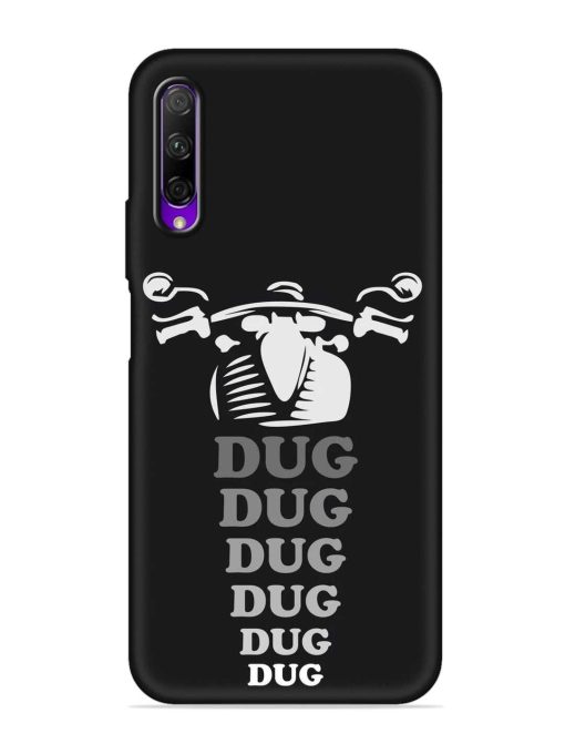 Dug Dug Dug Embossed Soft Silicone Case for Honor 9X Pro