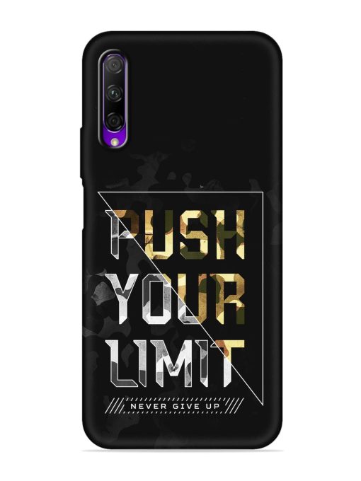 Push Your Limits Embossed Soft Silicone Case for Honor 9X Pro