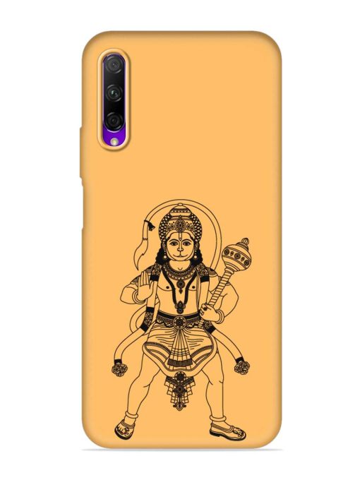 Indian God Hanuman Embossed Soft Silicone Case for Honor 9X Pro Zapvi