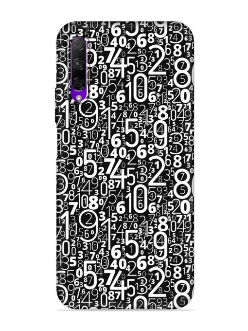 Many Numbers Different Embossed Soft Silicone Case for Honor 9X Pro Zapvi