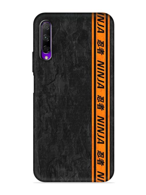 Ninja Srtips Embossed Soft Silicone Case for Honor 9X Pro