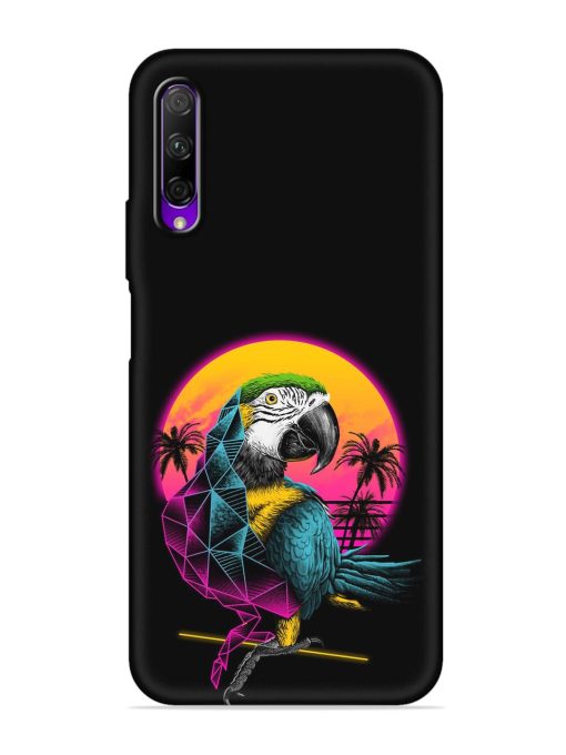 Rad Parrot Embossed Soft Silicone Case for Honor 9X Pro Zapvi