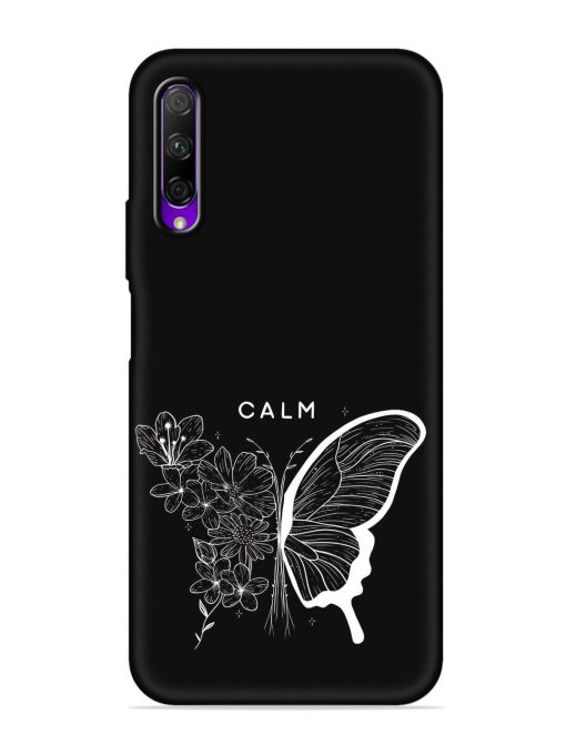 Calm Embossed Soft Silicone Case for Honor 9X Pro Zapvi