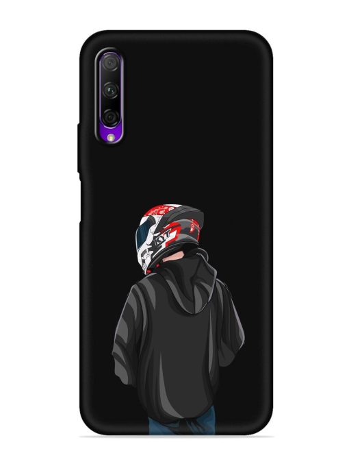 Motorcycle Rider Embossed Soft Silicone Case for Honor 9X Pro Zapvi