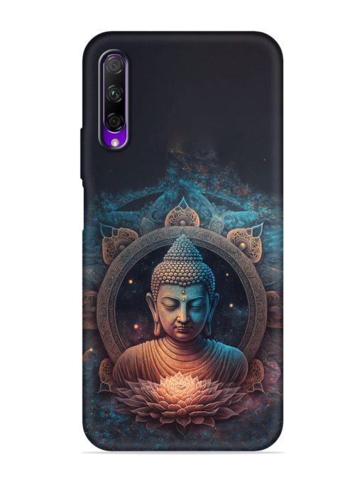 Gautam Buddha Embossed Soft Silicone Case for Honor 9X Pro Zapvi