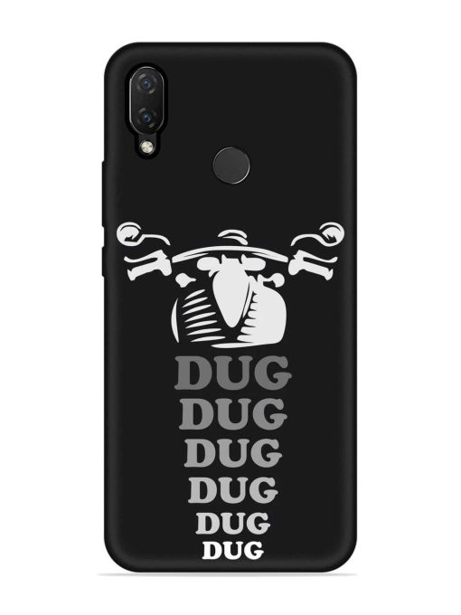 Dug Dug Dug Embossed Soft Silicone Case for Honor Nova 3I Zapvi