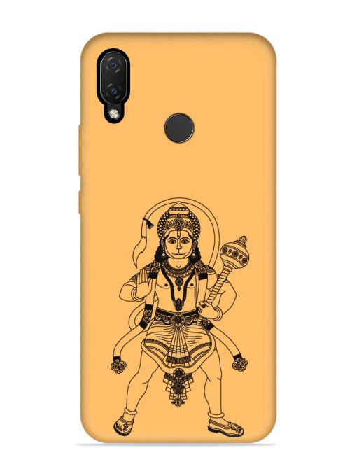 Indian God Hanuman Embossed Soft Silicone Case for Honor Nova 3I