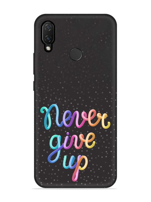 Colorful Stylized Rainbow Embossed Soft Silicone Case for Honor Nova 3I