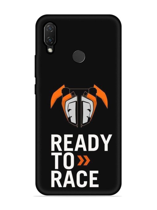 Ready To Race Embossed Soft Silicone Case for Honor Nova 3I Zapvi