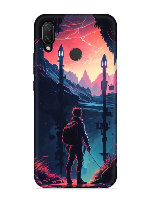 Cgs Artwork Embossed Soft Silicone Case for Honor Nova 3I