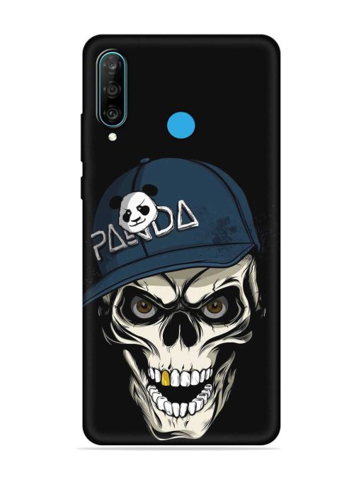 Panda Skull Embossed Soft Silicone Case for Honor P30 Lite Zapvi