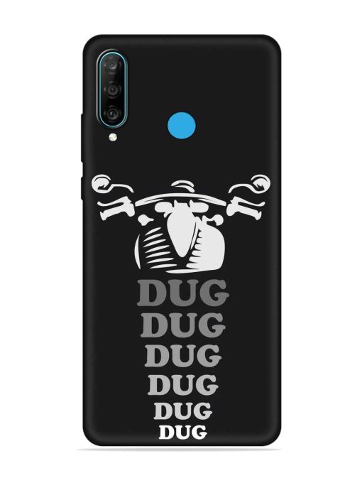 Dug Dug Dug Embossed Soft Silicone Case for Honor P30 Lite Zapvi