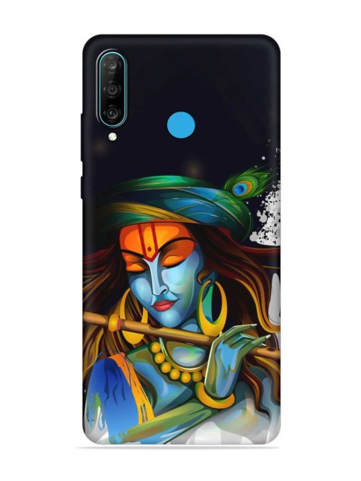 Krishna Art Embossed Soft Silicone Case for Honor P30 Lite Zapvi