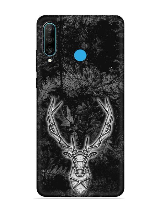 Ancient Deer Embossed Soft Silicone Case for Honor P30 Lite Zapvi