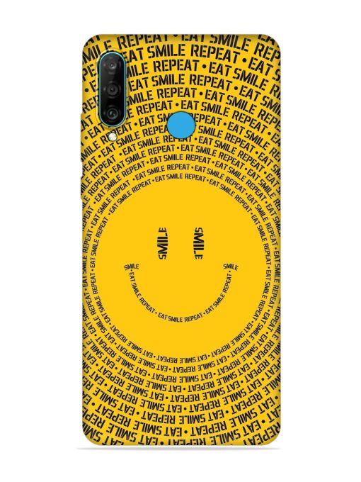 Smiley Embossed Soft Silicone Case for Honor P30 Lite Zapvi