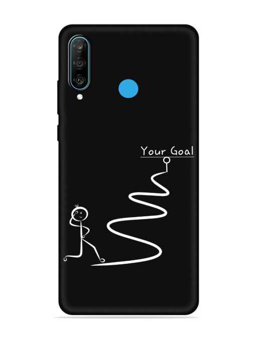 Your Goal Embossed Soft Silicone Case for Honor P30 Lite