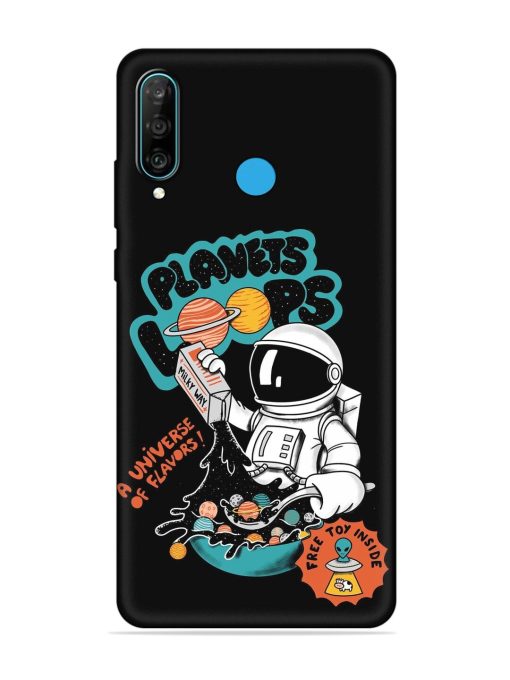 Planets Loop Embossed Soft Silicone Case for Honor P30 Lite Zapvi