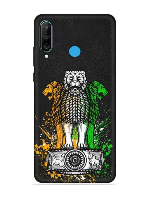 Pillars Of Ashoka Embossed Soft Silicone Case for Honor P30 Lite Zapvi