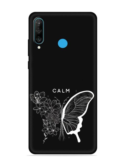 Calm Embossed Soft Silicone Case for Honor P30 Lite Zapvi