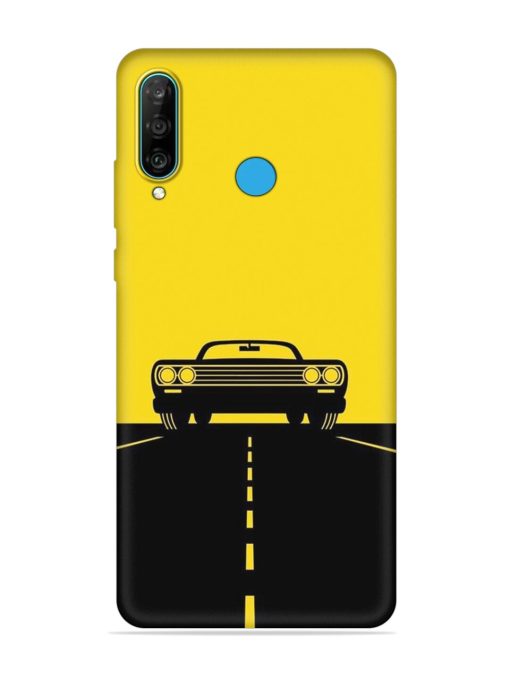 Classic Car Embossed Soft Silicone Case for Honor P30 Lite Zapvi