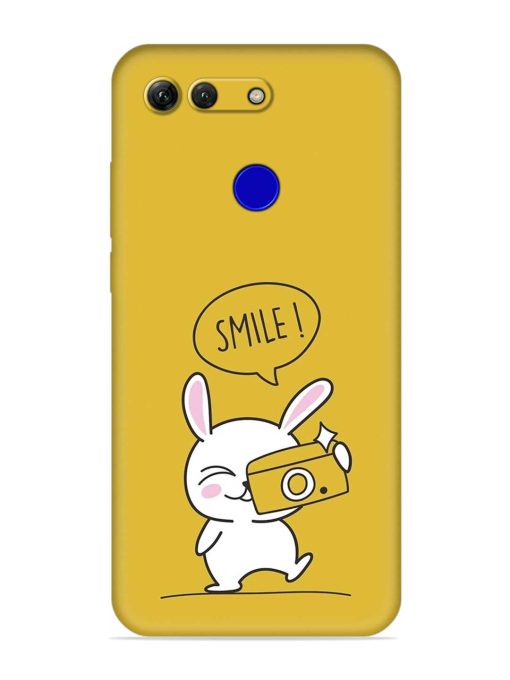 Hey Smile Please Embossed Soft Silicone Case for Honor View 20 Zapvi