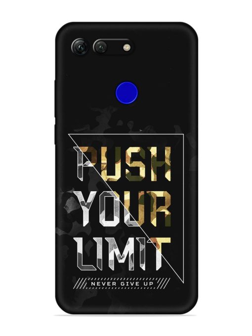 Push Your Limits Embossed Soft Silicone Case for Honor View 20