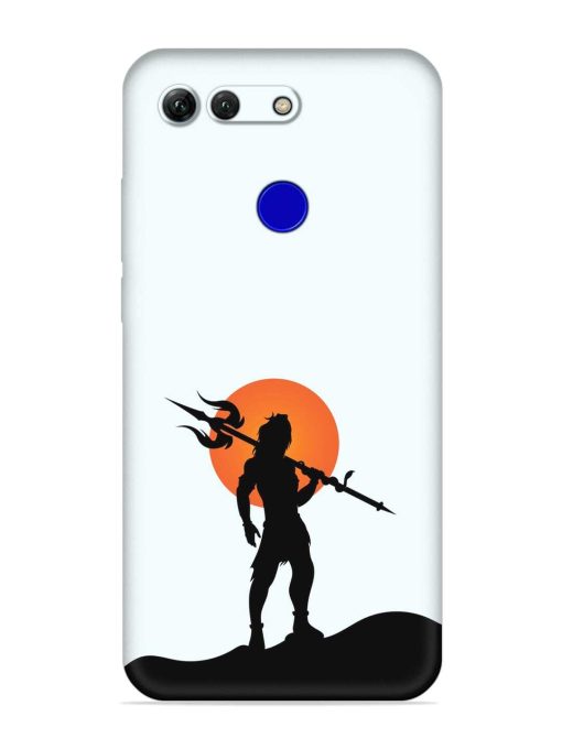 Lord Mahadev Trendy Embossed Soft Silicone Case for Honor View 20 Zapvi