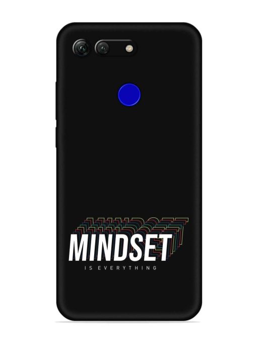 Mindset Everything Slogan Embossed Soft Silicone Case for Honor View 20