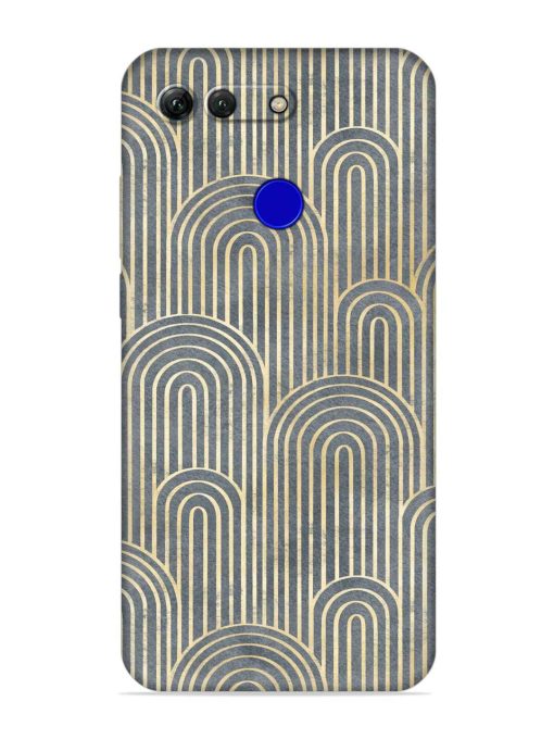 Art Deco Style Embossed Soft Silicone Case for Honor View 20 Zapvi