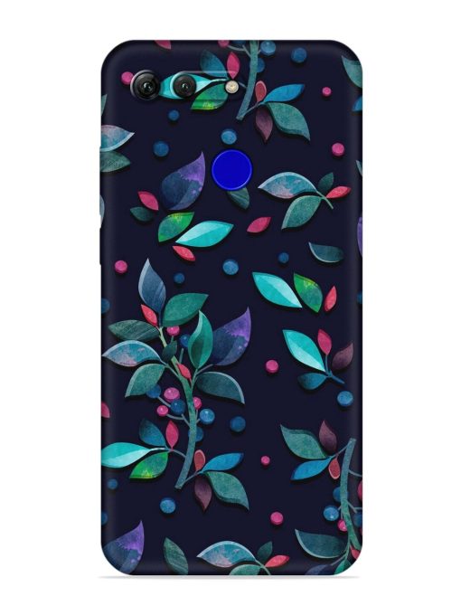 Decorative Watercolor Flower Embossed Soft Silicone Case for Honor View 20 Zapvi